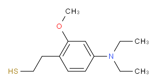 2-[4-(diethylamino)-2-methoxyphenyl]ethane-1-thiol