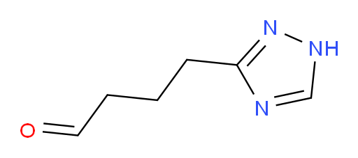 4-(1H-1,2,4-triazol-3-yl)butanal