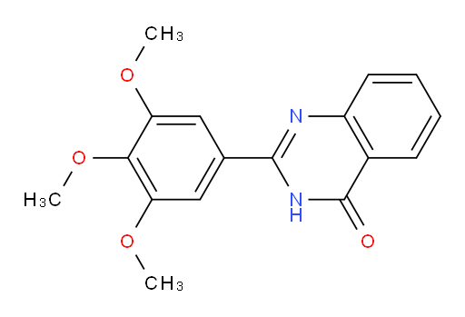 2-(3,4,5-trimethoxyphenyl)-3,4-dihydroquinazolin-4-one