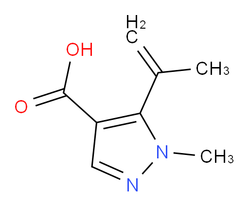 1-methyl-5-(prop-1-en-2-yl)-1H-pyrazole-4-carboxylic acid