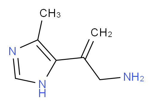 2-(4-methyl-1H-imidazol-5-yl)prop-2-en-1-amine