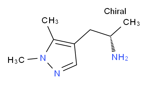 (2S)-1-(1,5-dimethyl-1H-pyrazol-4-yl)propan-2-amine