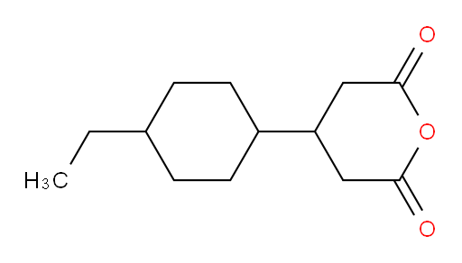 4-(4-ethylcyclohexyl)oxane-2,6-dione