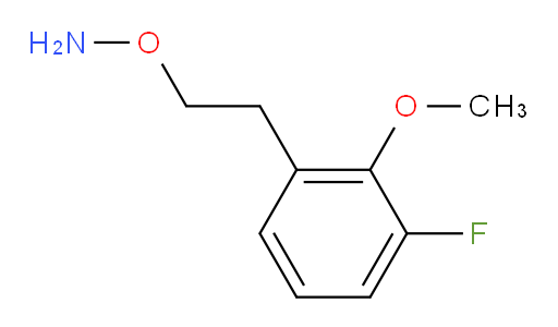 O-[2-(3-fluoro-2-methoxyphenyl)ethyl]hydroxylamine