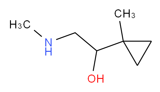 2-(methylamino)-1-(1-methylcyclopropyl)ethan-1-ol
