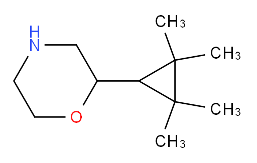 2-(2,2,3,3-tetramethylcyclopropyl)morpholine