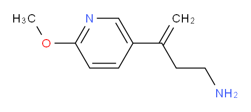 3-(6-methoxypyridin-3-yl)but-3-en-1-amine