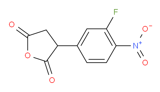 3-(3-fluoro-4-nitrophenyl)oxolane-2,5-dione
