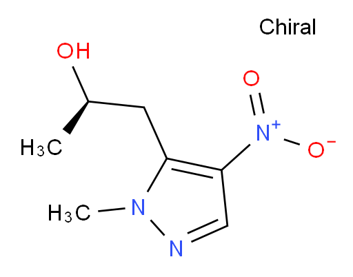 (2R)-1-(1-methyl-4-nitro-1H-pyrazol-5-yl)propan-2-ol