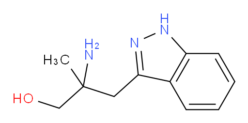 2-amino-3-(1H-indazol-3-yl)-2-methylpropan-1-ol
