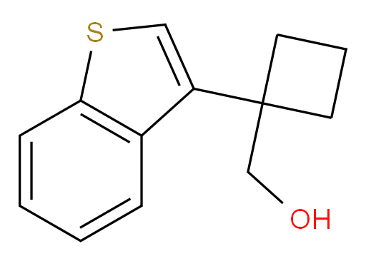 [1-(1-benzothiophen-3-yl)cyclobutyl]methanol