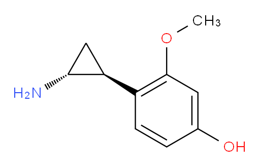 rac-4-[(1R,2S)-2-aminocyclopropyl]-3-methoxyphenol