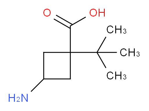 3-amino-1-tert-butylcyclobutane-1-carboxylic acid
