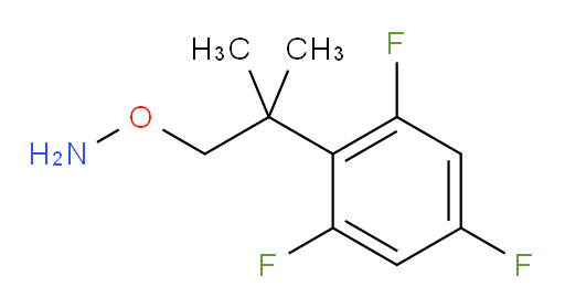 O-[2-methyl-2-(2,4,6-trifluorophenyl)propyl]hydroxylamine