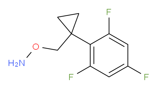 O-{[1-(2,4,6-trifluorophenyl)cyclopropyl]methyl}hydroxylamine