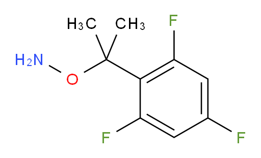 O-[2-(2,4,6-trifluorophenyl)propan-2-yl]hydroxylamine