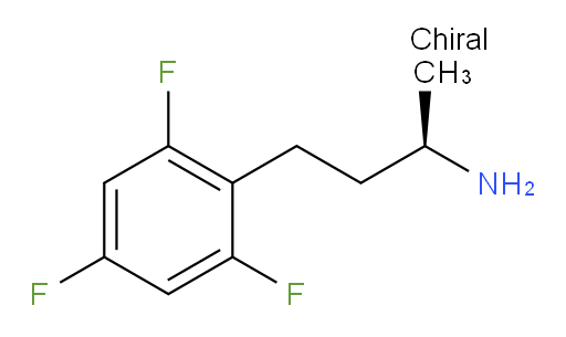 (2R)-4-(2,4,6-trifluorophenyl)butan-2-amine