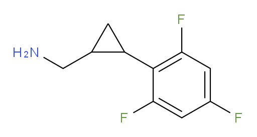 [2-(2,4,6-trifluorophenyl)cyclopropyl]methanamine