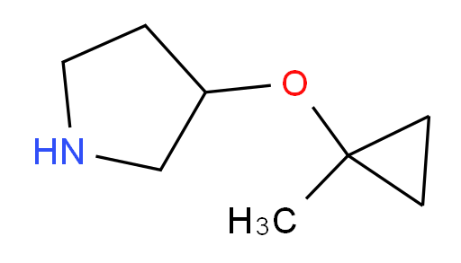 3-(1-methylcyclopropoxy)pyrrolidine