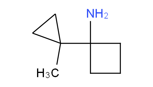 1-(1-methylcyclopropyl)cyclobutan-1-amine