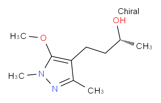 (2R)-4-(5-methoxy-1,3-dimethyl-1H-pyrazol-4-yl)butan-2-ol