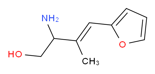 2-amino-4-(furan-2-yl)-3-methylbut-3-en-1-ol