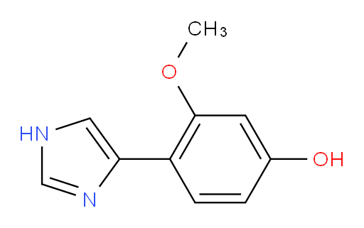 4-(1H-imidazol-4-yl)-3-methoxyphenol