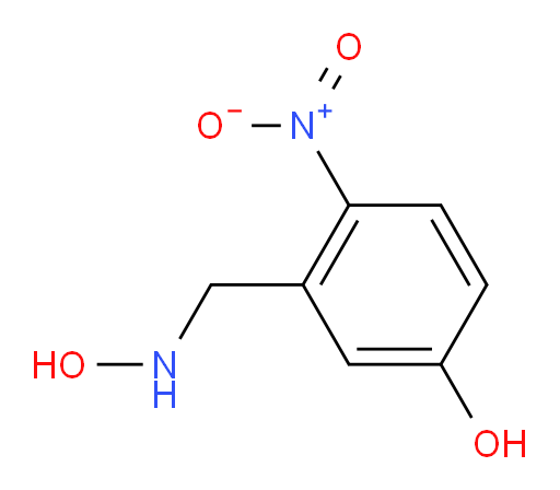 3-[(hydroxyamino)methyl]-4-nitrophenol