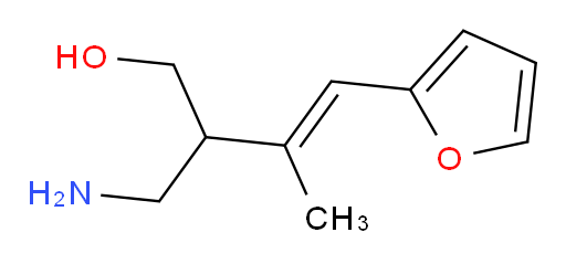 2-(aminomethyl)-4-(furan-2-yl)-3-methylbut-3-en-1-ol