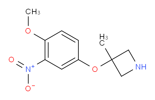 3-(4-methoxy-3-nitrophenoxy)-3-methylazetidine