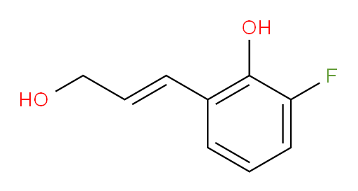 2-fluoro-6-(3-hydroxyprop-1-en-1-yl)phenol
