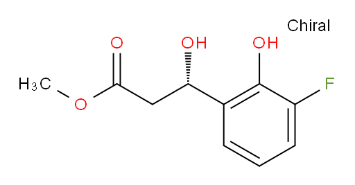 methyl (3S)-3-(3-fluoro-2-hydroxyphenyl)-3-hydroxypropanoate