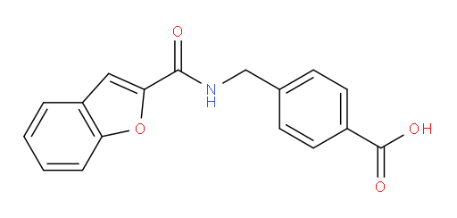 4-{[(1-benzofuran-2-yl)formamido]methyl}benzoic acid