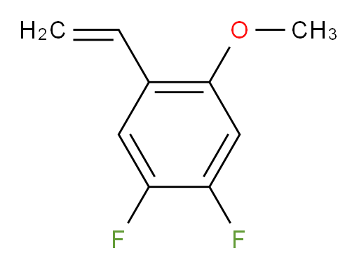 1-ethenyl-4,5-difluoro-2-methoxybenzene
