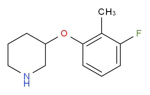 3-(3-fluoro-2-methylphenoxy)piperidine