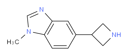 5-(azetidin-3-yl)-1-methyl-1H-1,3-benzodiazole