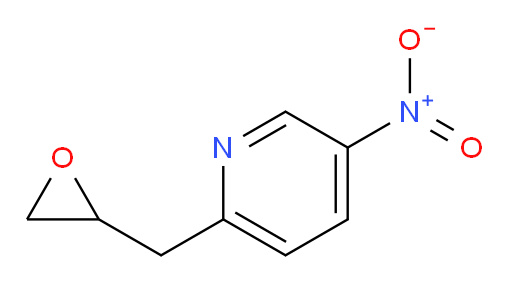 5-nitro-2-[(oxiran-2-yl)methyl]pyridine
