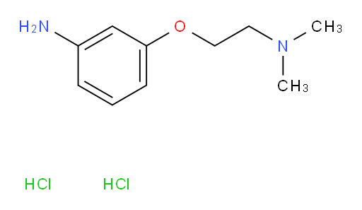 3-[2-(dimethylamino)ethoxy]aniline dihydrochloride