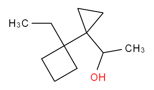 1-[1-(1-ethylcyclobutyl)cyclopropyl]ethan-1-ol