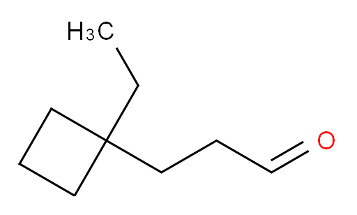 3-(1-ethylcyclobutyl)propanal