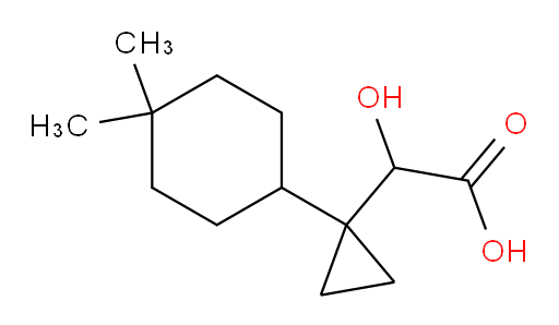 2-[1-(4,4-dimethylcyclohexyl)cyclopropyl]-2-hydroxyacetic acid