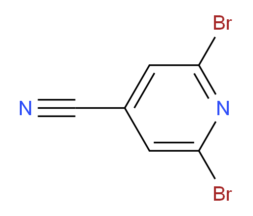 2,6-dibromopyridine-4-carbonitrile
