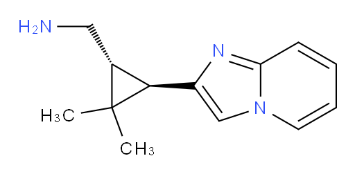 rac-[(1R,3R)-3-{imidazo[1,2-a]pyridin-2-yl}-2,2-dimethylcyclopropyl]methanamine