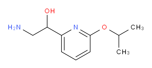 2-amino-1-[6-(propan-2-yloxy)pyridin-2-yl]ethan-1-ol
