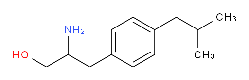 2-amino-3-[4-(2-methylpropyl)phenyl]propan-1-ol