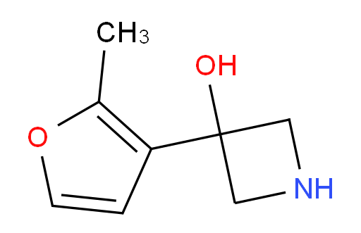 3-(2-methylfuran-3-yl)azetidin-3-ol