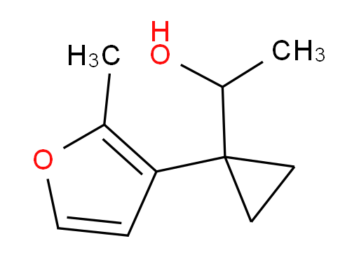 1-[1-(2-methylfuran-3-yl)cyclopropyl]ethan-1-ol