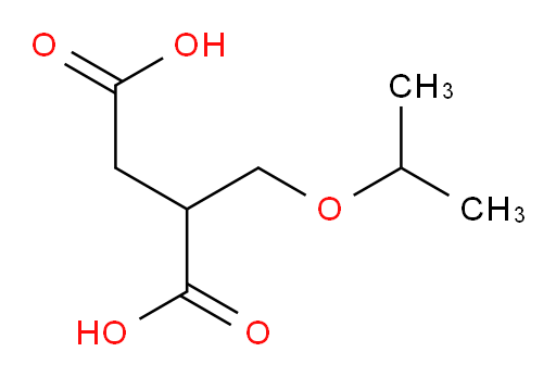 2-[(propan-2-yloxy)methyl]butanedioic acid