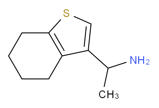 1-(4,5,6,7-tetrahydro-1-benzothiophen-3-yl)ethan-1-amine