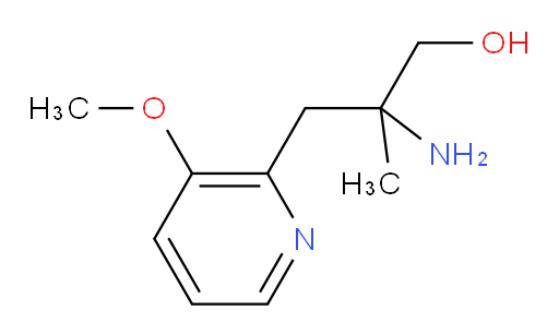 2-amino-3-(3-methoxypyridin-2-yl)-2-methylpropan-1-ol